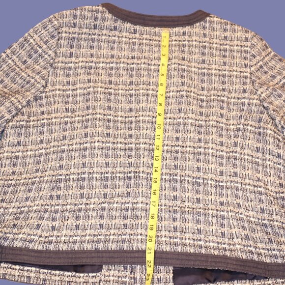 Talbots Tweed Jacket – Blue, Fully Lined – NWT – Size 18W - Picture 13 of 16